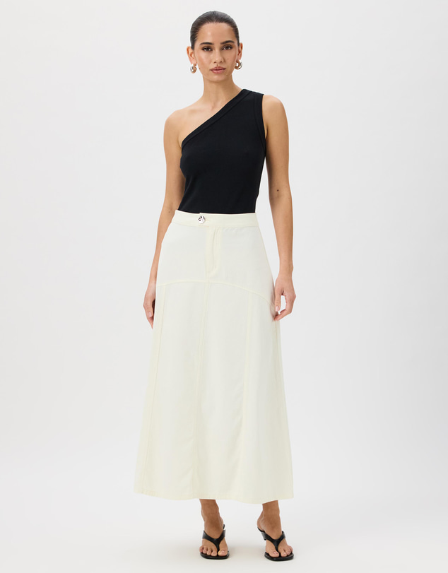 Tussah - Tenley Chambray Midi Skirt
