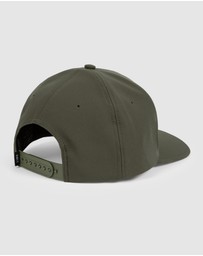 UNIT - UNIT Mens Performance Headwear - Curve Peak Snapback Cap