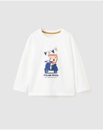 M.N.G - Pizza T-Shirt - Babies-Kids