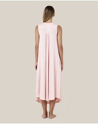Papinelle - Kate Modal Soft Pleat Front Maxi Nightie