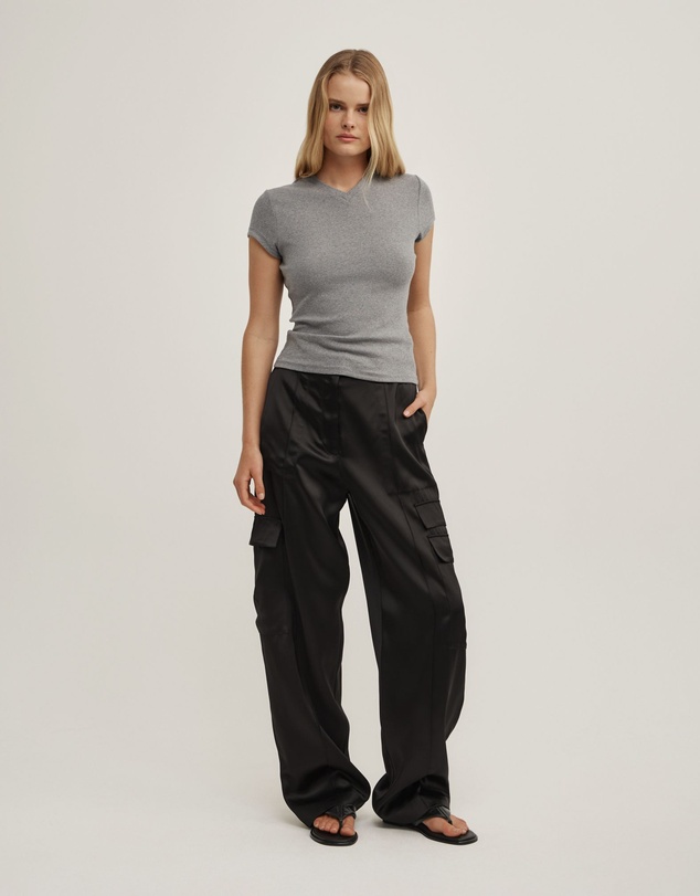 Witchery - High V-neck T-shirt