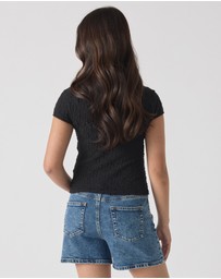 Decjuba Kids - Alessia Textured Top - Teens