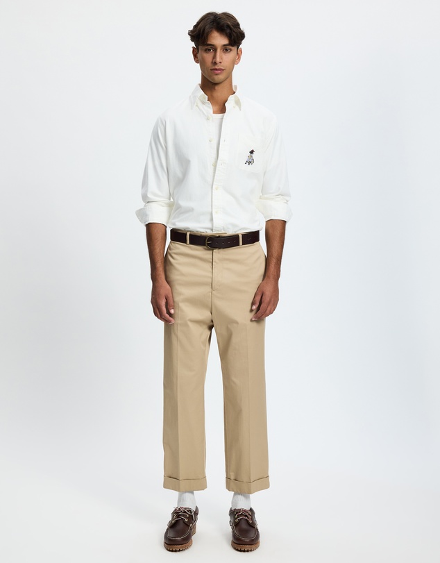 Polo Ralph Lauren - Custom Fit Dog-Embroidered Oxford Shirt