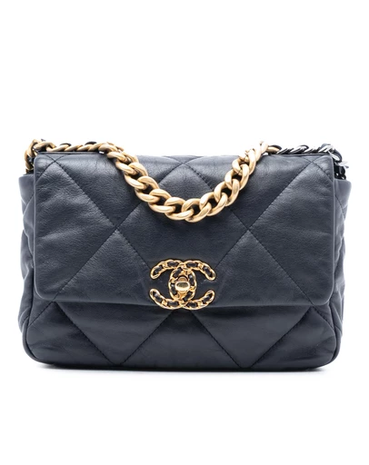 Pre-Loved by Azura Reborn - Pre-Loved Medium Lambskin 19 Flap