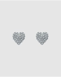 Ted Baker - Adoraa Crystal Sweetheart Stud Earrings