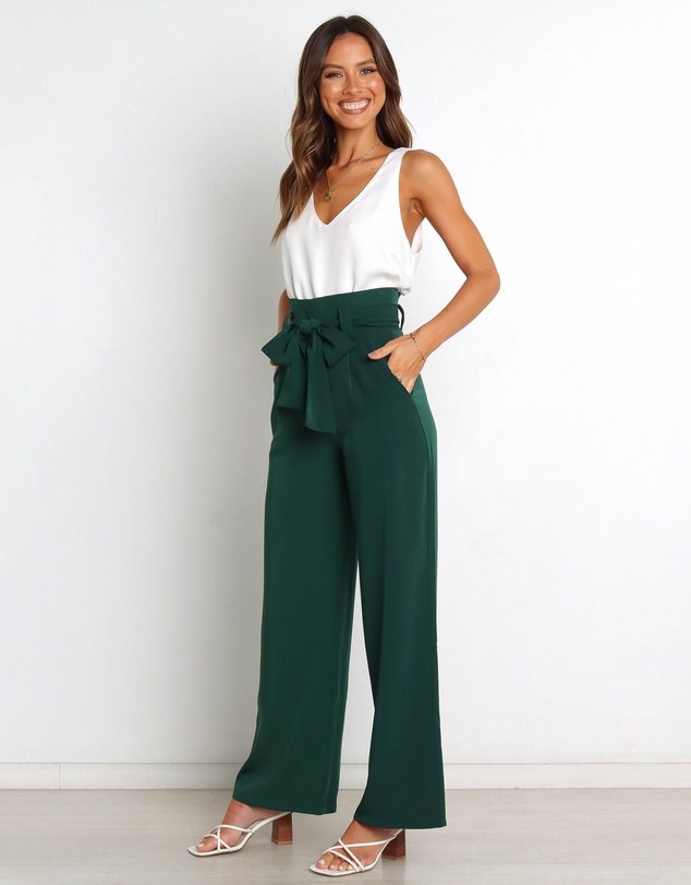 Petal & Pup - Kieran Pants - Emerald Green
