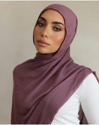 Mod Squad - Double Stitch Hijab- Lavender