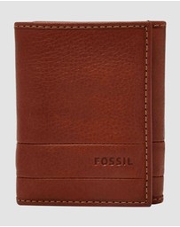 Fossil - Lufkin Brown Wallet