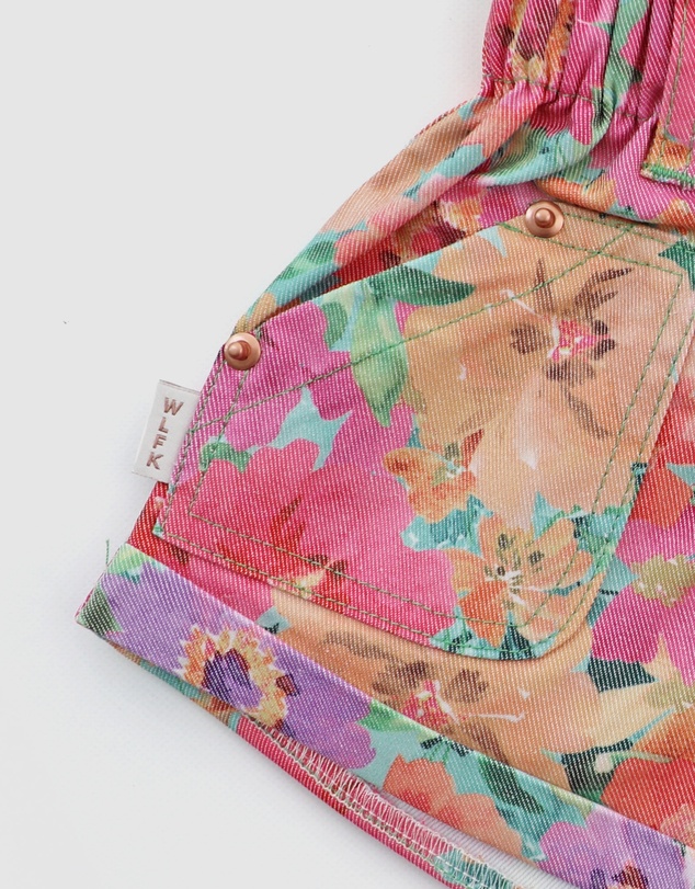 WITH LOVE FOR KIDS - Paperbag Denim Shorts - Babies - Kids