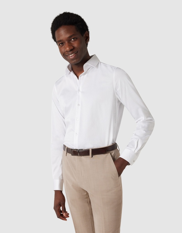 Politix - Slim Sateen Long Sleeve Shirt