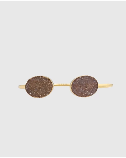 Miz Casa and Co - Duet Druzy Bracelet