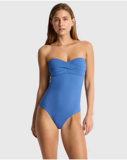 Sea Level Australia - Essentials Edit Twist Bandeau One Piece