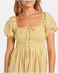 Roxy - Womens Mercado Stripe Midi Dress