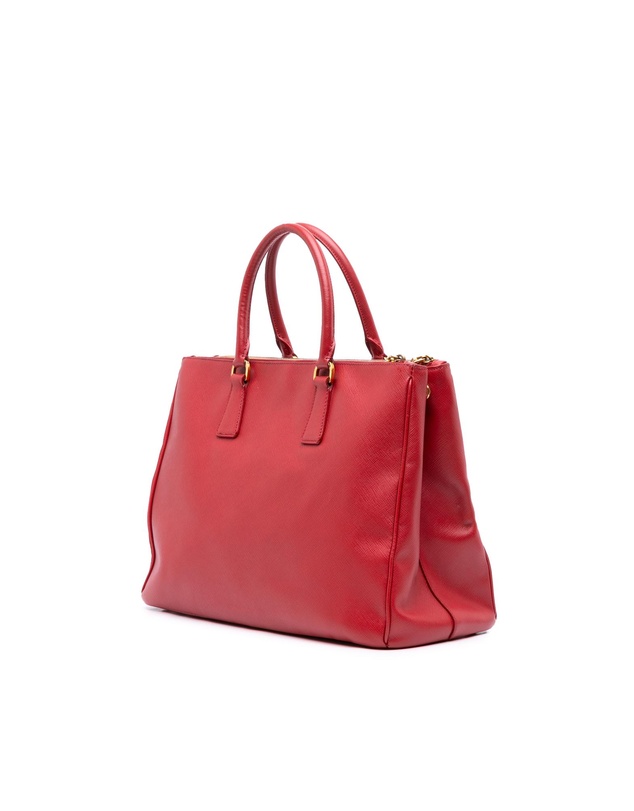 Pre-Loved by Azura Reborn - Pre-Loved Large Saffiano Lux Galleria Double Zip Satchel