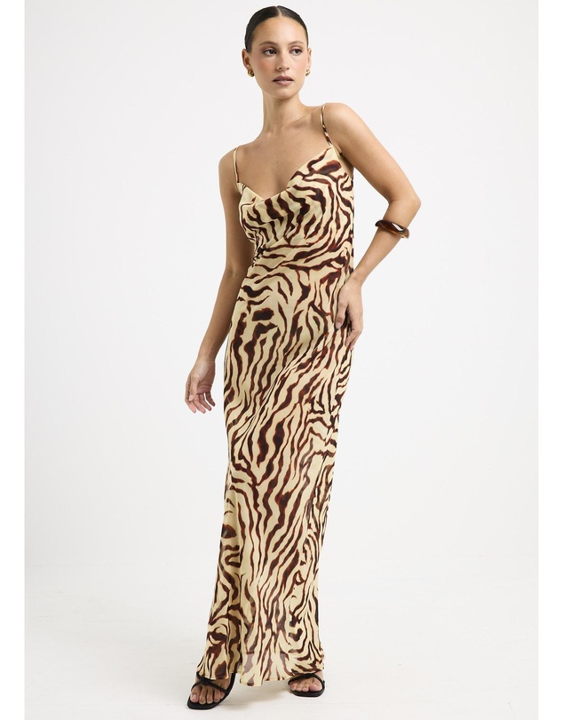 Alice In The Eve - Linda Sheer Slip Maxi Dress
