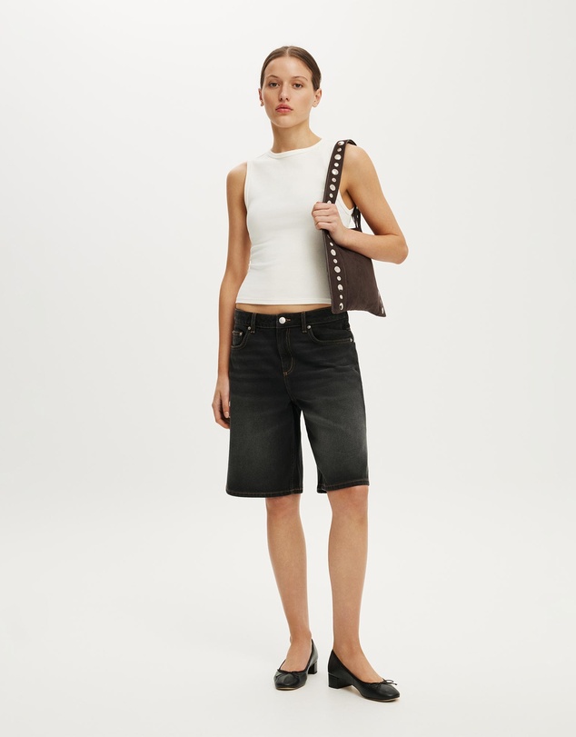 Cotton On - Baggy Denim Short