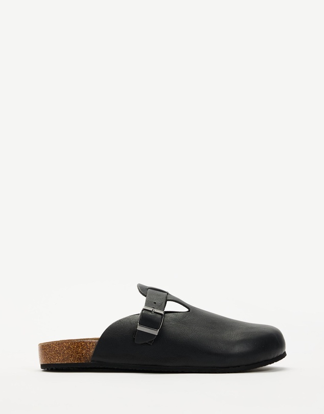 AERE - Leather Footbed Clogs - Men's