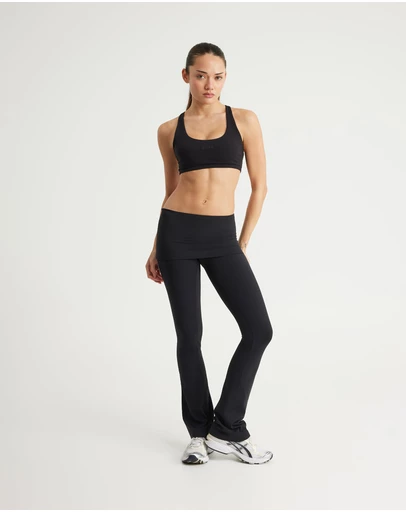 Upstate - Roll Over Air Sculpt Pant - Black