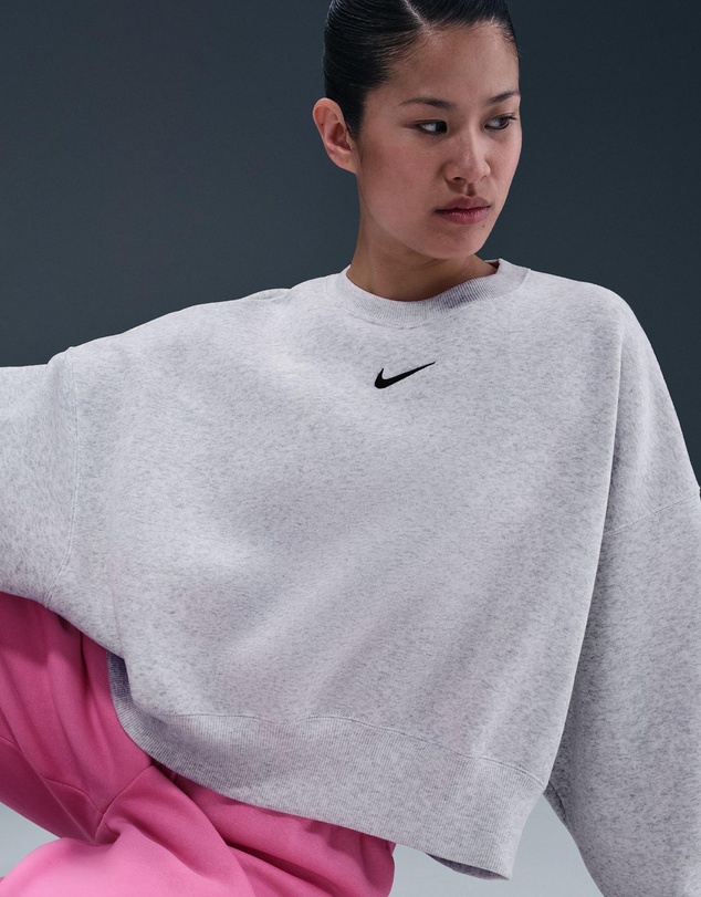 Nike - Sportswear Phoenix Fleece Over-Oversized Crew-Neck Sweatshirt