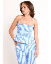 Subtitled - Allegra Shirred Top