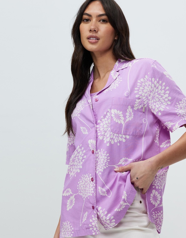 Brixton - Bunker Garden Floral Boyfriend SS Shirt
