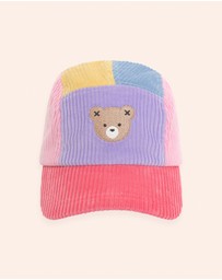 Huxbaby - Colour Block Cord Panel Cap - Babies-Kids