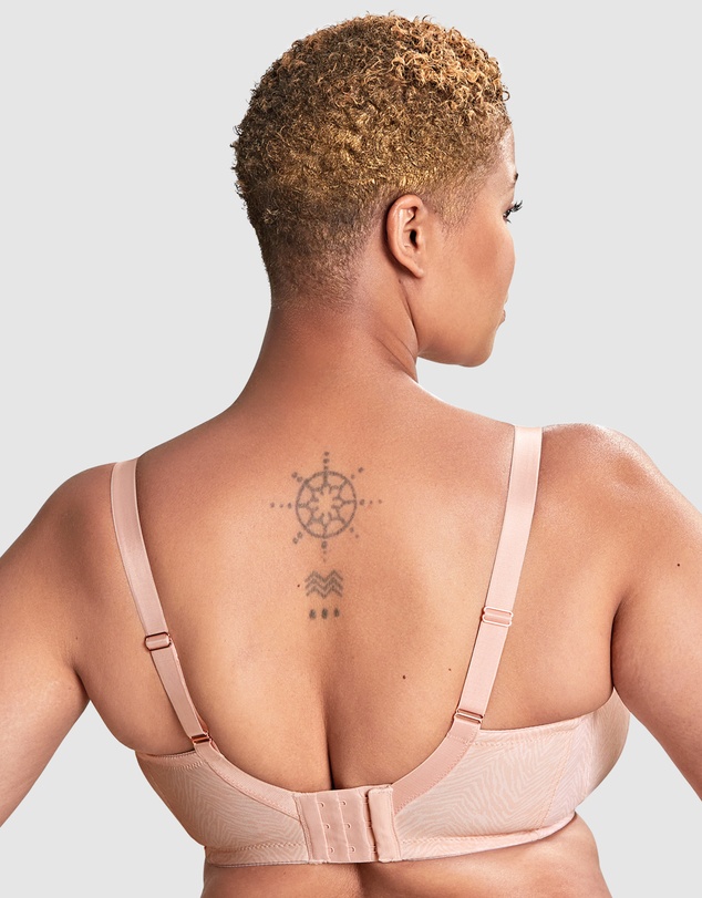 Royce Lingerie - Rosa Wirefree Full Cup Bra with Organic Cotton