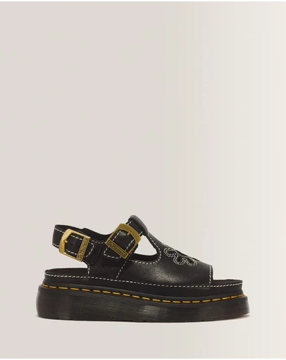 Dr Martens - Dunnet Flower Strap Sandals - Women's