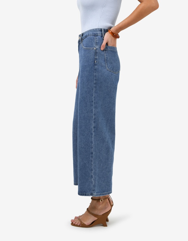 Forcast - Windsor Cropped Wide Leg Jeans