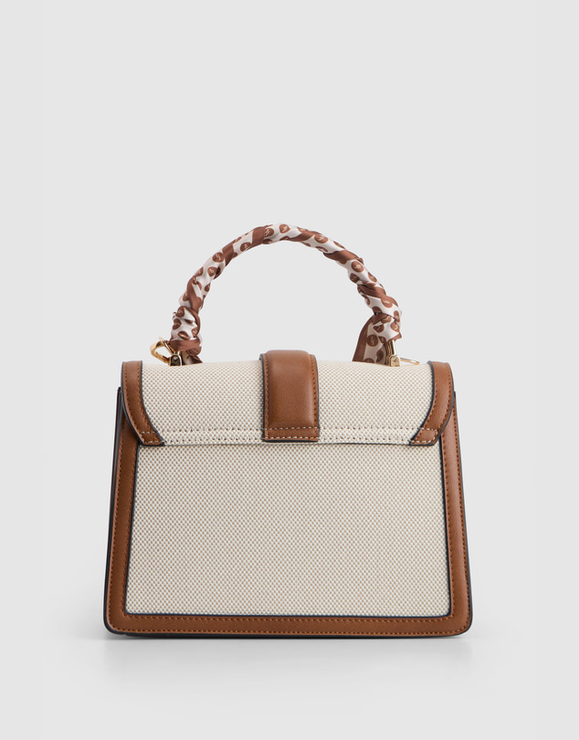 Laura Jones - Scarf Top Handle Bag