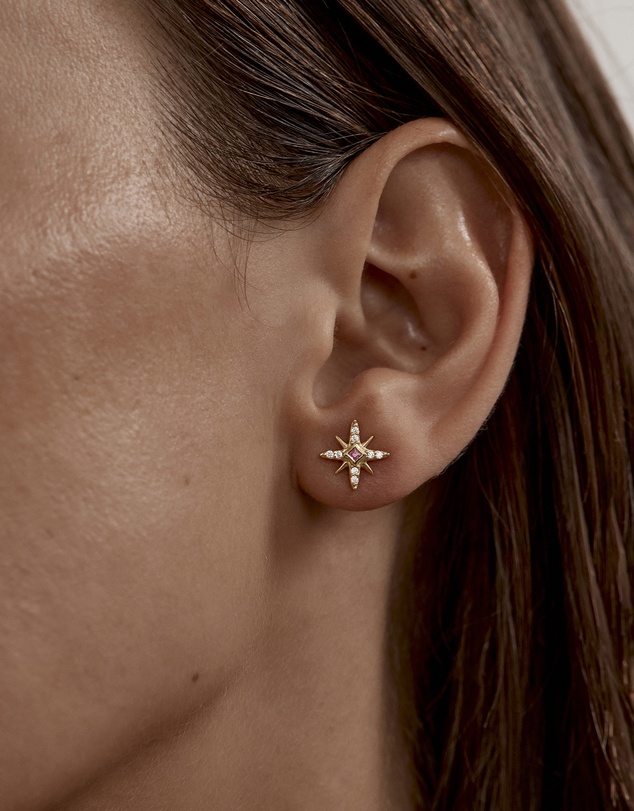 By Charlotte - Starry Night Stud Earrings