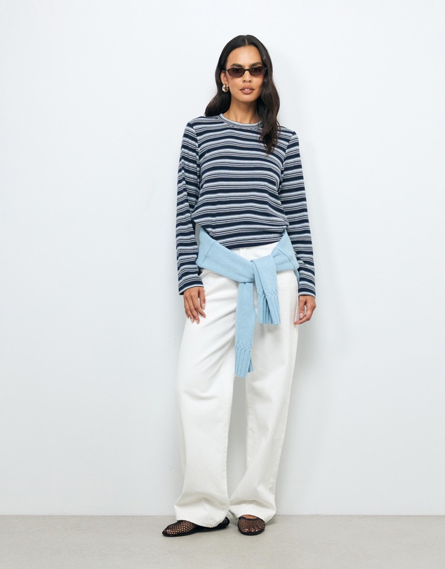 AERE - Stripe LS T-Shirt