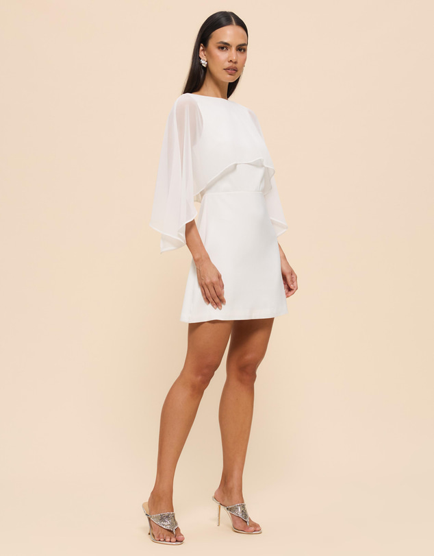 CHANCERY - Nicole Cape Mini Dress