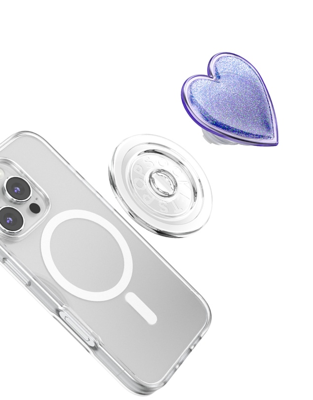 PopSockets - PopGrip MagSafe Phone Grip Holder + Magnetic Adapter Ring