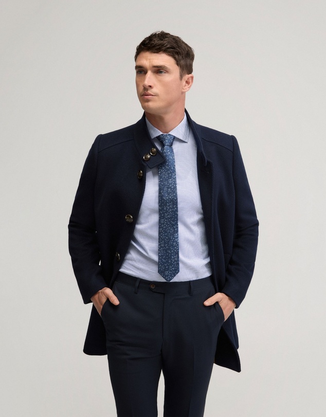 Oxford - Dunbar Wool Rich Overcoat