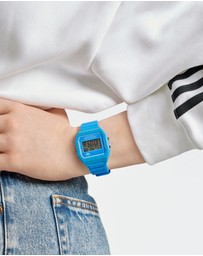 adidas Originals - Digital Two Blue Resin Watch