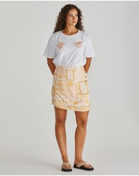 Sass - Coast Mini Wrap Skirt