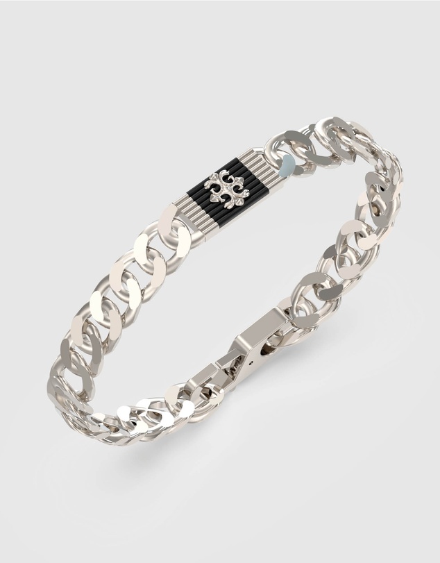 GUESS - Silver-Tone Rebel Moon Bracelet