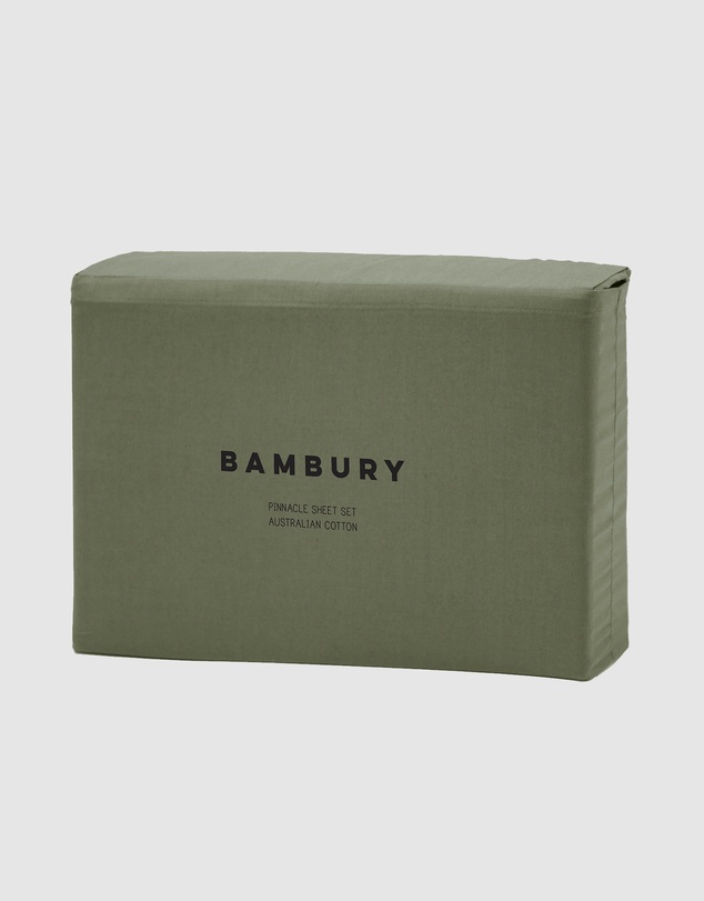 Bambury - Pinnacle Australian Cotton Sheet Set Moss