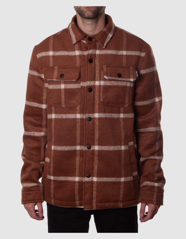 Fallen Footwear - Mens Lamb Jacket Brown