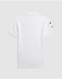 Polo Ralph Lauren - Slim Fit Cotton Mesh Polo - Teens