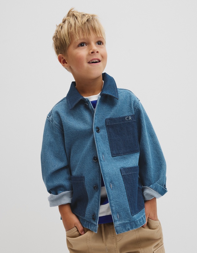 Country Road - Patch Detail Denim Jacket