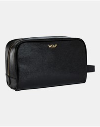 Wolf - Wolf W Logo Washbag Black