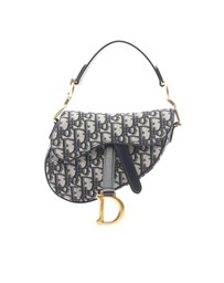 Pre-Loved by Azura Reborn - Pre-Loved Mini Oblique Canvas Saddle Bag