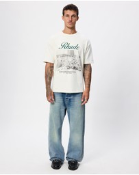 RHUDE - Virgin Islands Script Tee