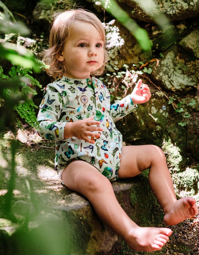 Fleur Harris - 'Beautiful World' Drift Bodysuit in Basil