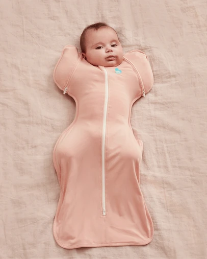 Love to Dream - Swaddle Up™ Transition Bag 0.2 TOG Stretch Cotton Blush