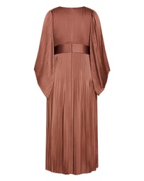 City Chic - Carmina Pleat Maxi Dress