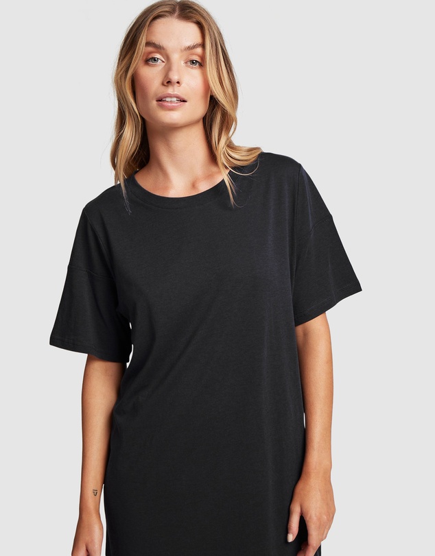 Homebodii - Homebodii Oversized Tencel Womens Sleep T-shirt