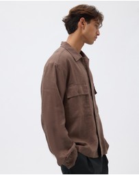 AERE - Alfie LS Linen Shirt